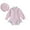 Pink, variant on PMVFHDE One Piece Swimsuits Girl Swimsuits Baby Girl Swimsuit Baby Girls Long Sleeve Swimsuit Romper With Hat Bathing Suit Beach Rash Guard Pink,0-3 Months
