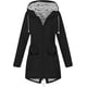 thumbnail image 1 of Chaqueta impermeable softshell para mujer, transpirable, plegable, ligera y de transición, con capucha para primavera, otoño, senderismo, trekking y ciclismo., 1 of 5