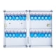 thumbnail image 5 of Caja organizadora de llaves, caja de almacenamiento, gabinete para llaves para negocios y hogar, caja de seguridad para montaje en pared 215x55x325cm24Etiqueta, 5 of 9