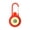 Red, variant on Keychain Light, Blue LED Carabiner Pocket Flashlight, Portable Camping Light, for Hiking Night Walking