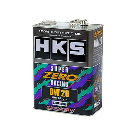 HKS 52001-AK154 Super Turbo Racing Oil, 0W-20 - 4 Liter