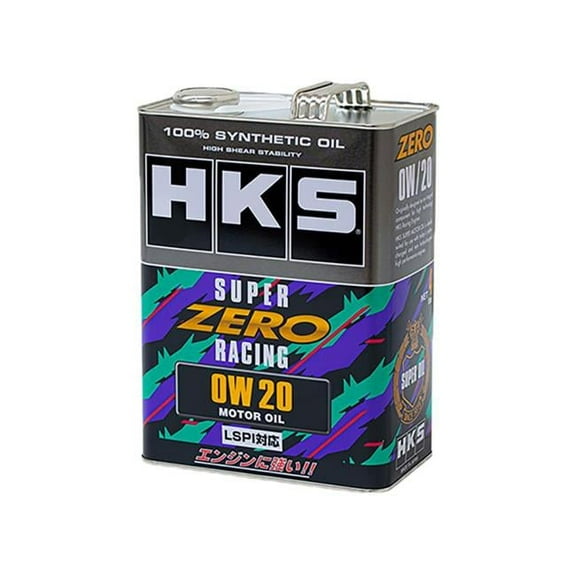 HKS 52001-AK154 Super Turbo Racing Oil, 0W-20 - 4 Liter