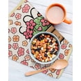 thumbnail image 3 of Easter Kitchen Dish Towels for Drying Dishes Set of 4, Bunny Ears Spring Pink Flowers Potted Plant Rustic Waffle Weave Microfiber Hand Tea Bathroom Towels Quick Dry & Absorbent Towel 12x12, 3 of 7