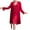 Red, variant on Lindreshi Womens Pajamas Sets Women's Fashion Lingerie Silk Lace Robe Dress Nightdress Nightgown Sleepwear
