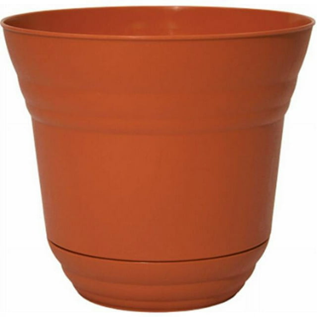 Robert Allen PIM01224 Traverse 14 in. Tango Orange Planter