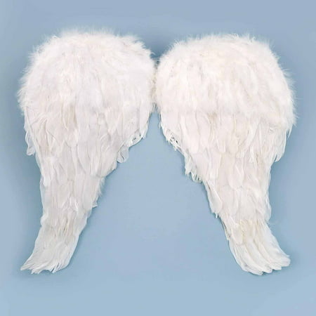 Soft Feather Angel Wings Child Halloween Accessory