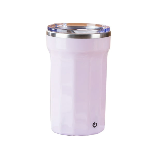 Billuyoard Taza mezcladora eléctrica práctica, elegante y versátil, taza de café con agitación automática Teteras púrpura