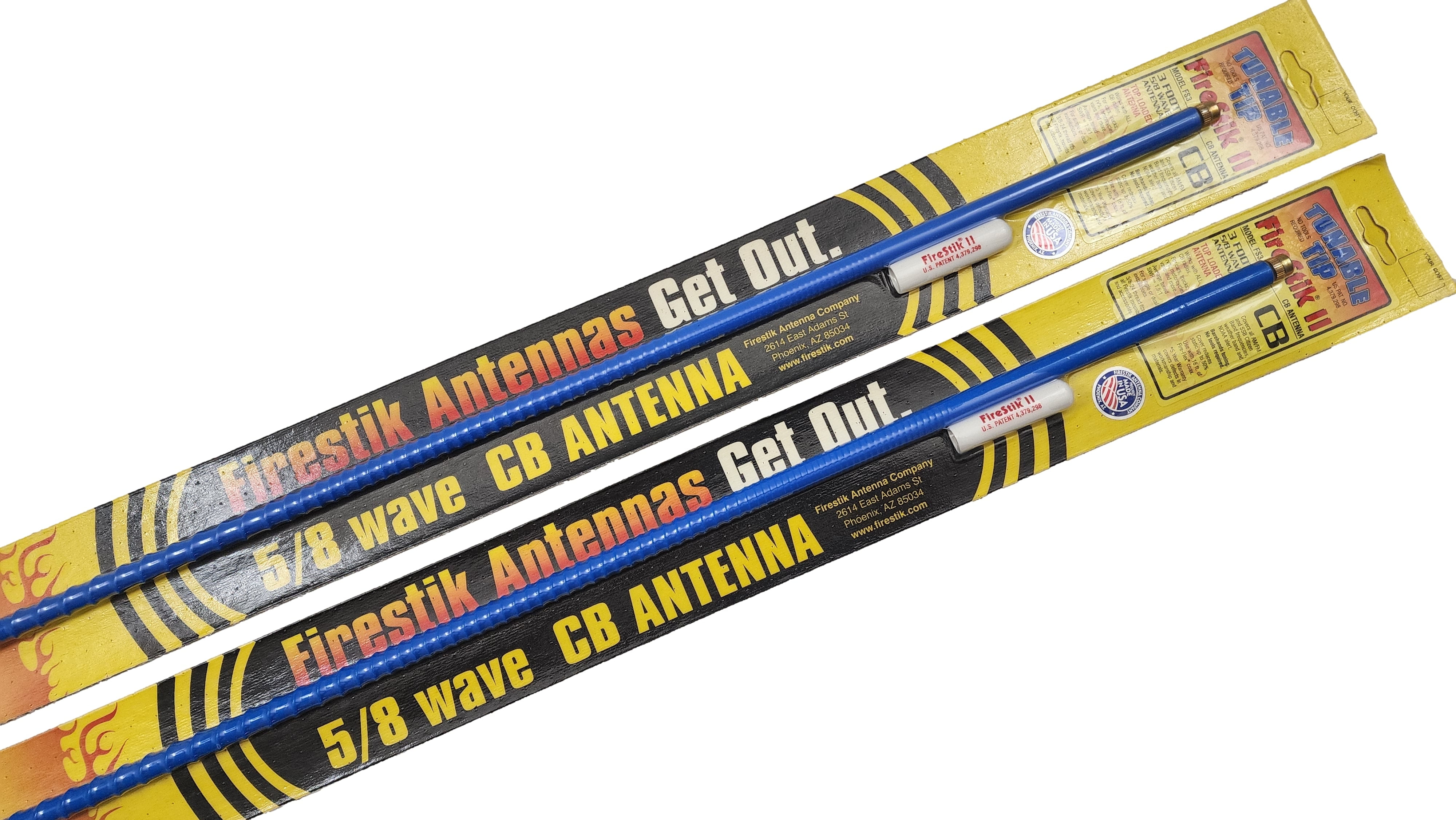 Firestik II FS2 White 2 Ft. Fiberglass CB Radio Antenna W - Foto 9