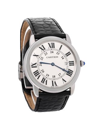 Cartier Mens Watches in Watches Silver Walmart