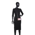 thumbnail image 5 of POPPY Women's Crossbody Wallet with Clear Transparent Cell Phone Window Lightweight Shoulder Bag Faux Leather Handbag Purse, 5 of 5