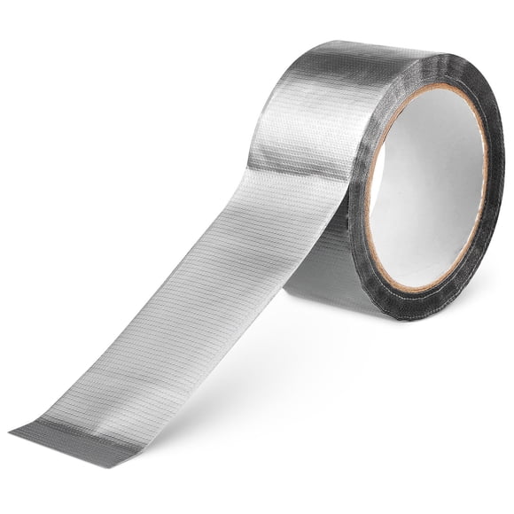 Raindrops 1 Roll Duct Tape Sticky Tape Rolls Silver Adhesive Tape for Construction Work