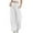 White, variant on Fiaer Black Sweatpants Plus Size Baggy High Waisted Pants Comfort Casual Trendy Warm Lace up Trousers with Pocket White XL