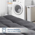 Meritlife extra thick king size mattress topper pillow top mattress