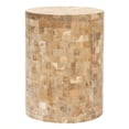 thumbnail image 1 of Safavieh Tabouret Beckham en Teck Marron, 1 of 4