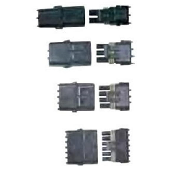 12 Gauge Wire Terminal & Seals Weather Pack - Pack of 10