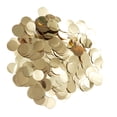 thumbnail image 1 of WHAMVOX 28Set Golden Confetti Tissue Paper For Engagement Decorations And Wedding Tables 1.50X1.50In, 1 of 8