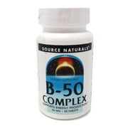 Source Naturals Vitamin B 50 Complex - 50 Tablets