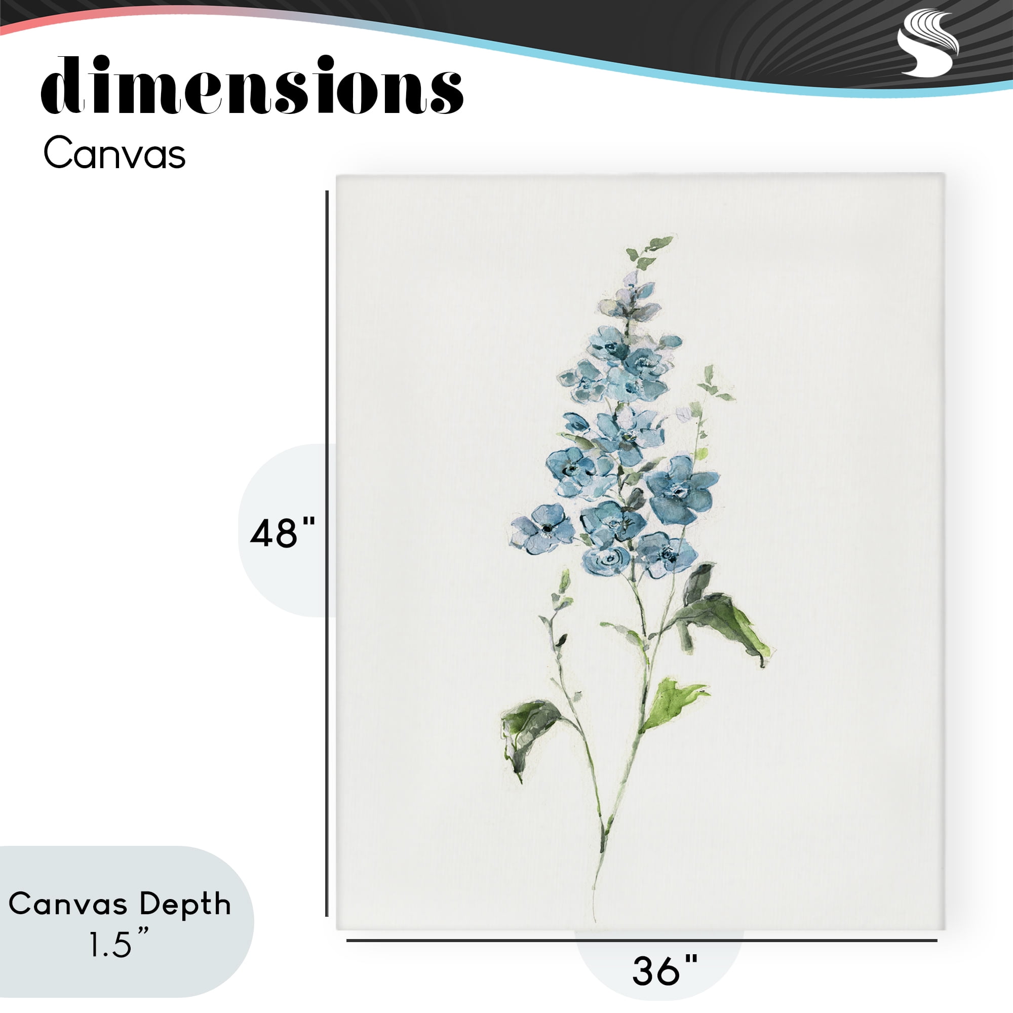 Stupell Industries Natural Spring Herbs Canvas Wall Art, design by Sally Swatland