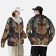 thumbnail image 4 of Balery Tree Meditating Golden Retriever Sudadera ligera de manga larga con capucha y protección solar UPF 50+ para hombre y mujer, ideal para pesca y running-X-Large, 4 of 7