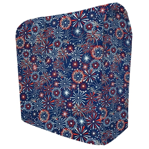 Americana Cover Compatible with Ninja Slushi Professional Frozen Drink Maker by Penny's Needful Things (Regular) (Fireworks)