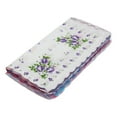 thumbnail image 6 of 40Pcs Vintage Style Floral Flowers Handkerchief Lady Women Mocket Cotton Hanky, 6 of 6