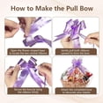 thumbnail image 4 of Cellophane Bags with Pull Bows, Clear Hampers Bags for Gift Baskets, Halloween, Easter, Christmas Fruit Basket and Gift Packaging, 4 of 4