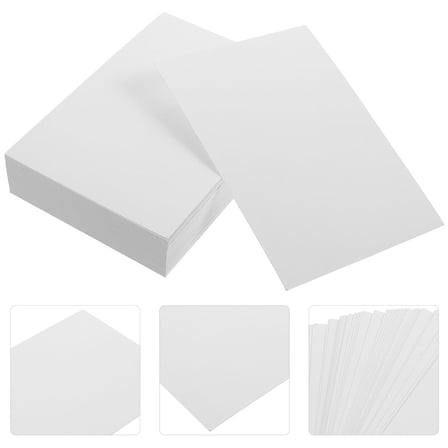 STOBOK High Glossy Photo Paper Sheets White Printer Paper Fast Ink Absorption for Vivid Colors