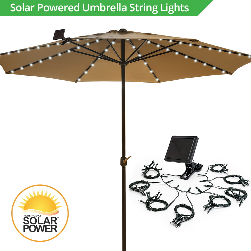 solar umbrella lights troubleshooting