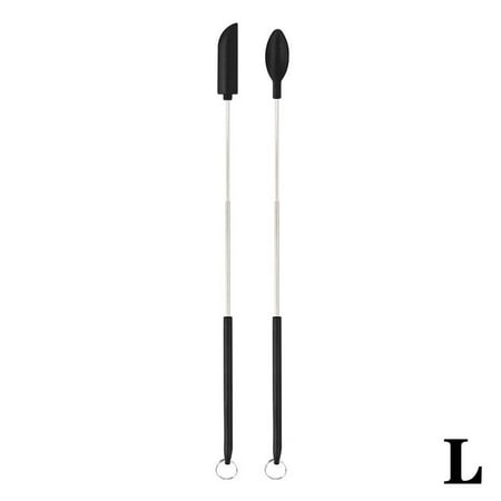 

[2 Pack] Mini Silicone Telescopic Spatula