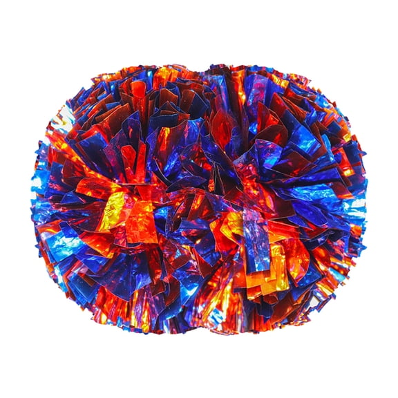 Cheerleading Handheld Colorful Flower Event Sports Performance Activities Cheering Supplies Lightweight Handle Design Slip Off