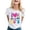 White, variant on Trendfront Womens Retro 80s Graphic Tee I Love The 1980s Crewneck Short Sleeve T Shirt Neon Party Casual Summer Tops