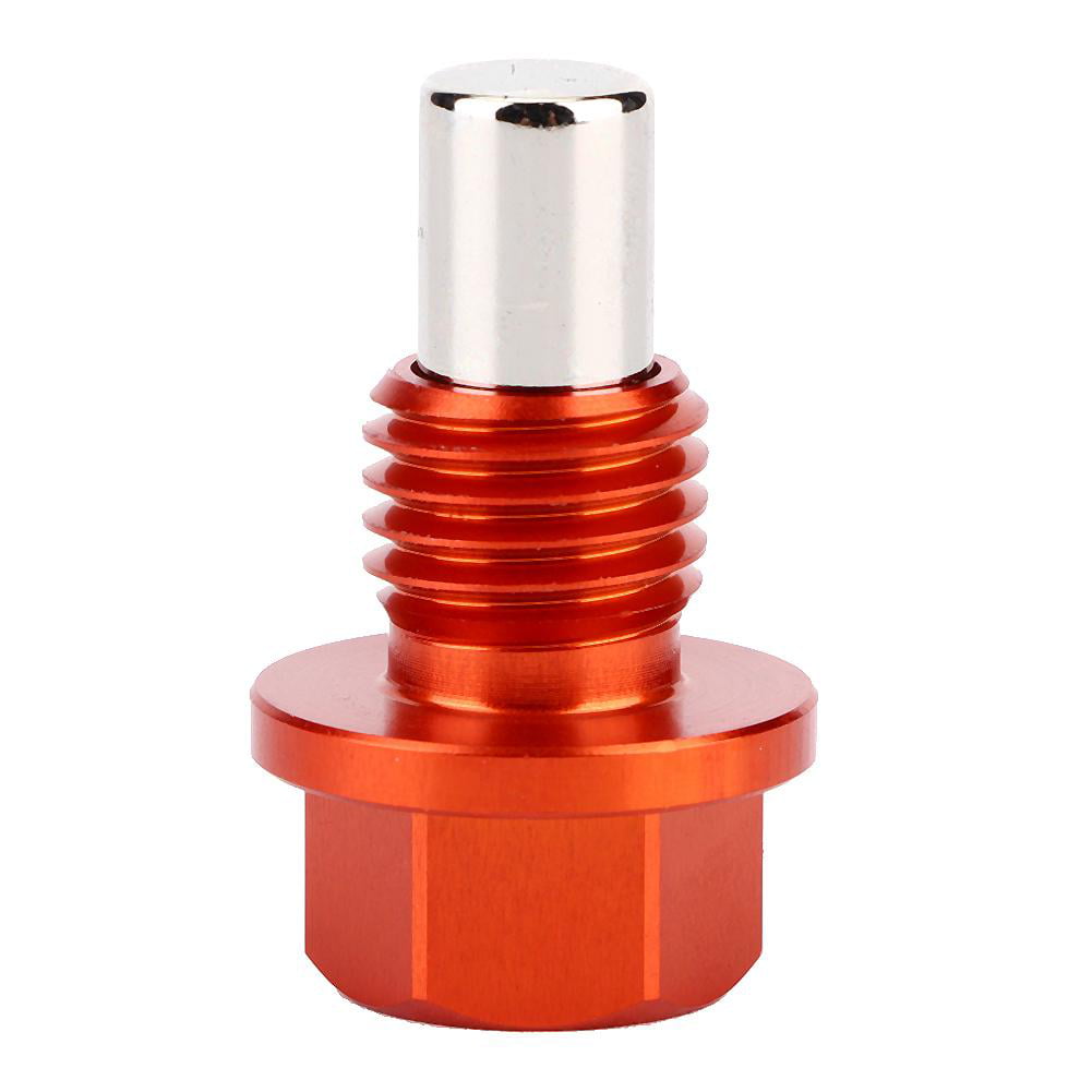 M12 x 1.25, Oil Drain Plug,Magnetic Oil Drain Plug Screw Titanium Alloy Modification Fit for 