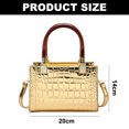 thumbnail image 2 of Nuevo bolso de mensajero retro de moda, bolso de mano de cuero PU, bolso de mensajero para mujer, 2 of 5