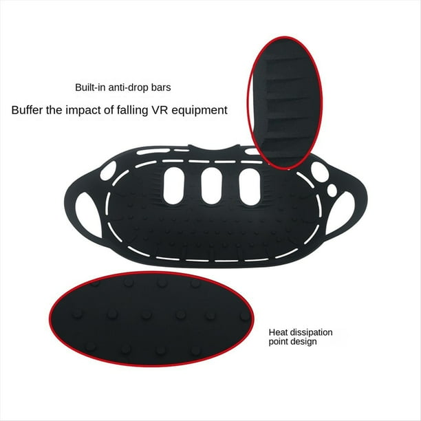 para Controlador para 3 VR, Protector de Agarre para Auriculares, Almohadilla para Ojos y Nariz, Máscara , Juego de Protección de Lentes, Color