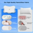 thumbnail image 2 of Ocuuziisu Neck Pillows for Pain Relief Sleeping, Neck Support Pillow, Cervical Pillow for Neck and Shoulder Pain Relief, Orthopedic Pillow for Side Sleepers, Breathable Washable Cover, 2 of 9