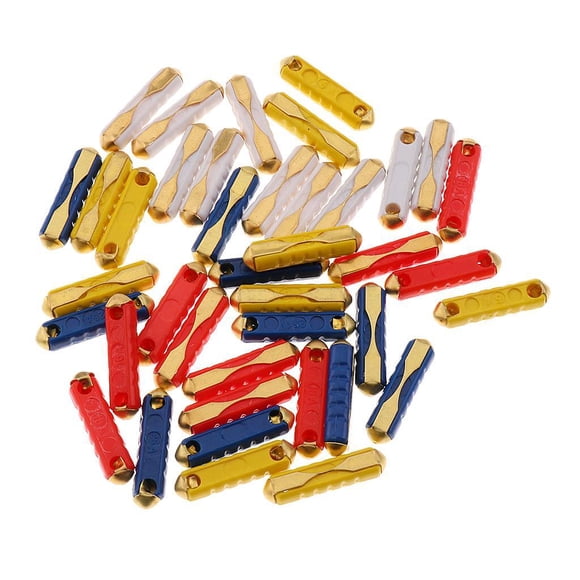 Riwesomey 40 Pieces Automotive Car GBC Copper 16A 20A Fuse 8A Kit 25A Vehículos, repuestos y accesorios Mis