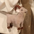thumbnail image 4 of Lifelike Goat Stuffed Animal Plushie Cute Goat Plush Figure Toys for Girls, Adorable Doll Home Decor, 4 of 5