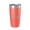 Coral, variant on Greers Ferry Lake Map Tumbler Travel Mug Insulated Laser Engraved Coffee Cup Arkansas 20 oz Pink