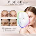 thumbnail image 3 of Máscara facial LED SDKWDH de 7 colores con terapia de luz roja, 3 of 9