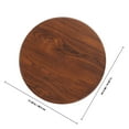thumbnail image 4 of OUNONA Tabouret de Coiffeuse Assise Confortable Rond Bois Massif Lot de 1, 4 of 5