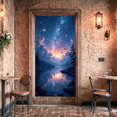 thumbnail image 5 of LUUFILx Landscape Backdrop Starry Night Sky Scenery for Party Supplies Photography Props Cosmic Nature Background Home Decor Event Decoration Banner, 5 of 8