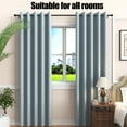 thumbnail image 3 of 2 Pack Short Curtain Rods, Adjustable Length, 6/8 inch, 100% Mental, Matte Black,Telescoping Single Drapery Rod 18 to 32 inches ,for Windows 16 to 30 inches, 3 of 6