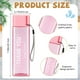 thumbnail image 2 of Botella de agua Maxdot Thank You, 500 ml, plástico rosa, 24 unidades, 2 of 6