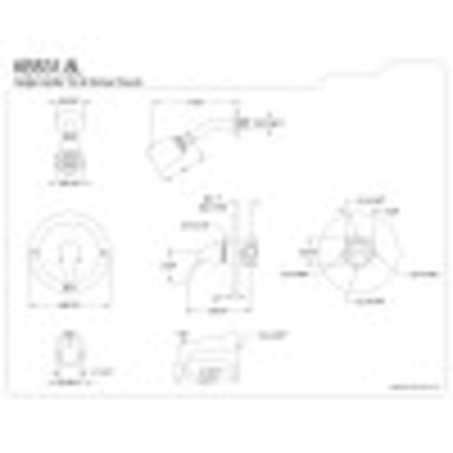 Kingston Brass KB531L Tub and Shower Faucet, Polished Chrome