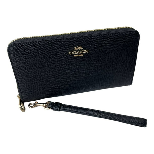 Cartera para Dama coach en Piel Negra Walmart en linea