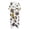 Cow Sunflower Pattern, variant on HELLHERO Space Print Long Kimono Swimsuit Cover Up Lightweight Polyester Loose Bathing Suit Cover Up