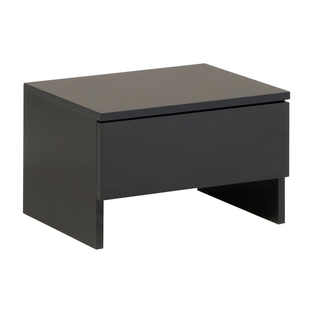 Parisot Black Night Table Walmart Com Walmart Com