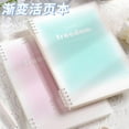 thumbnail image 5 of ZOUSSIQI Thickened Gradient Non Irritating Loose Leaf Notebook, Detachable Notebook-Dreamy Purple (A5/Horizontal Line) CA919-53915, 5 of 5