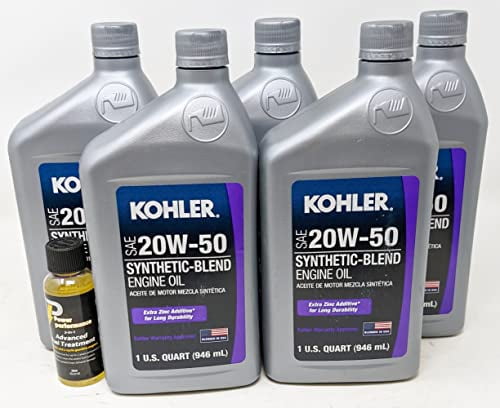 Kohler Engine Oil Kohler Synthetic Blend Universal 10W-30 Oil Case - Foto 10
