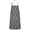 Geometric Heart and, variant on Gray Ethnic Rhombus and Triangle Pattern Apron-Garden Aprons for Women with Pockets-Cotton Linen Waterproof Kitchen Cooking Gardening Aprons Adjustable for Kitchen,Cooking,BBQ and Salon 33x27 Inch